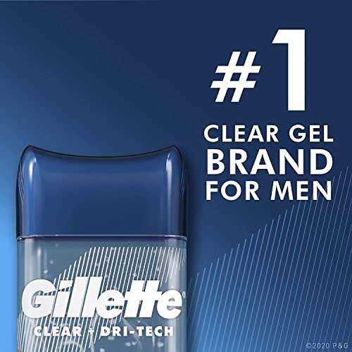 Gillette Endurance Cool Wave Deodorant Gel 3.8 oz – 5 Pack