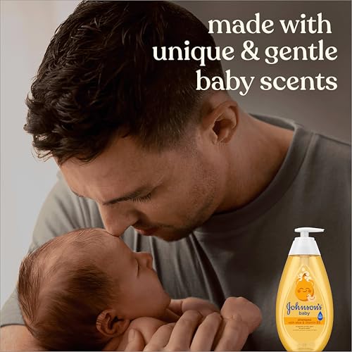 Johnson's Baby Shampoo with Aloe Vera & Vitamin B5 - Fresh Pack of 12, Tear-Free, Hypoallergenic for Newborns