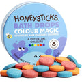 Honeysticks Kids Bath Color Tablets - 36 Fizzing Bath Drops, Non-Toxic & Mess-Free