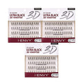 i?ENVY 2X Volume 3D Ultra Black Individual Lashes (3 Pack, Long)