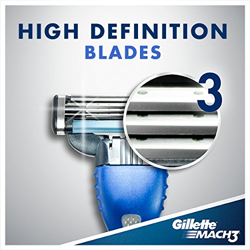 Gillette Gillete Mach 3 Smooth Shave Disposable Razor, 3 Count
