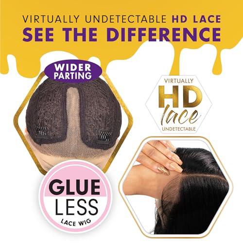 Sensationnel Butta Lace Wig Unit 8 Dark Brown - HD Lace, Pre-Plucked, Synthetic Hair