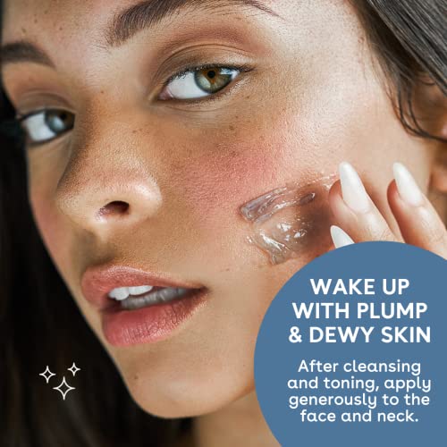 Hydrating Night Face Moisturizer Jelly Mask for All Skin Types - 55g