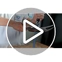 10-Inch Ceramic Honing Steel for Knife Sharpening - Stainless Steel Core