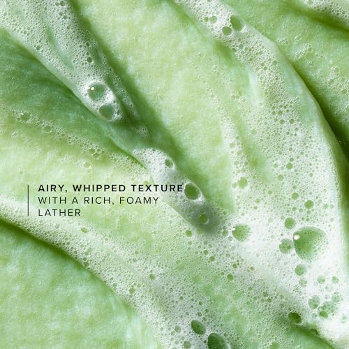 Farmacy Foaming Face Wash for Oily Skin - Whipped Greens Oil-Free Gentle Facial Cleanser & Exfoliator - Infused with Green Clay to Remove Impurities, Control Oil & Maintain Skin Hydration (50ml)