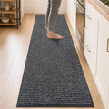 Kitchen Runner Rug 24x96 Charcoal Non-Slip Absorbent Floor Mat