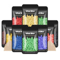 Hard Wax Beads for Hair Removal - 2.2 lb, 10 Pack with Spatulas for Face, Body, Bikini
