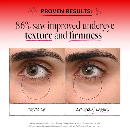 Derma E Retinol Line Smoothing Hydro Gel Under Eye Patches - 30 Pairs - Pack of 1