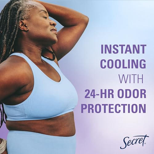 Secret Lavender Whole Body Cooling Deodorant Mist Aluminum Free 5.2 fl oz Pack of 2