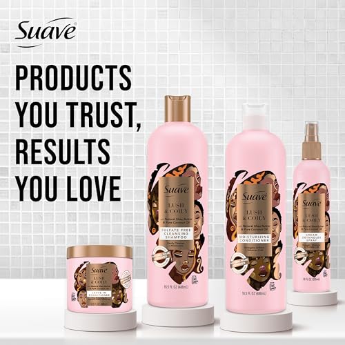 Suave Professionals Natural Shea Butter Coconut Nourish & Strengthen Leave-In Conditioner 13.5 fl oz