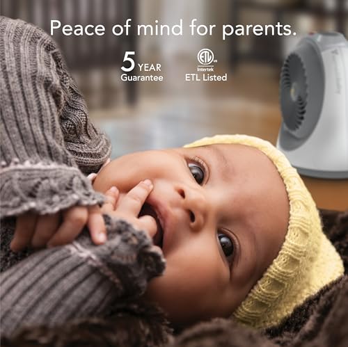 Vornadobaby Tempa Nursery Space Heater with Safety Lock & Tip-Over Protection