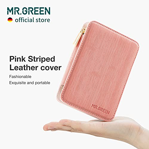 MR.GREEN 7in1 Manicure Sets Personal Care Tools Stainless Steel Professional Nail Clippers Pedicure Set Travel Case Kits (Mr-6032)