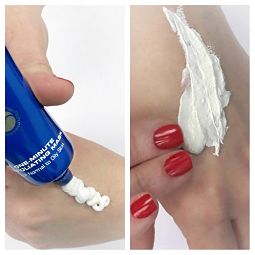Repechage One?Minute Exfoliating Face Mask ? Gentle Facial Exfoliant for Normal to Oily Skin ? with Lactic Acid & Rice Bran Wax ? Helps Clear Pores, Refines Skin Texture & Excess Oil, 2.5 oz"