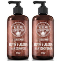 Men's Shampoo & Conditioner Set - Sandalwood, 17 oz, Pack of 2 - Thinning Hair Care
