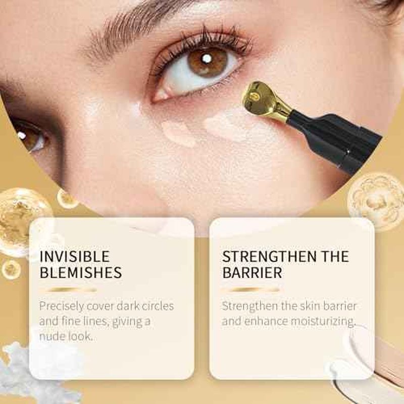 Eye Corrector For Dark Circles,Luminous Eye Corrector SPF 41,Anti-Aging Tinted Eye Cream,Under Eye Color Corrector for Dark Circles,Hydrating Eye Serum with Peach Undertone (Natural)
