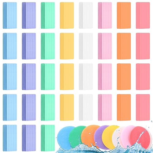 Multicolor 960 Pcs Compressed Facial Sponges for Estheticians - Soft & Reusable