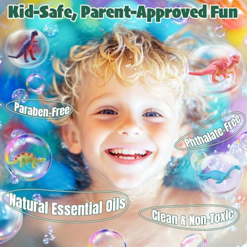 Kids Dinosaur Bath Bombs Set with Surprise Toys - 20 Pack