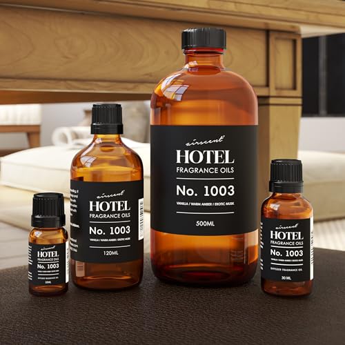 AirScent Hotel Diffuser Oil 16.9 Fl Oz No. 1003 Vanilla Warm Amber Musk