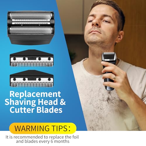 2 Pack Shaver Replacement Foil for Remington Titanium-X Flex & Pivot
