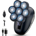 Electric Head Shavers for Bald Men, Head Razor for Men with Nose Hair Sideburns Trimmer, LED,Travle Lock