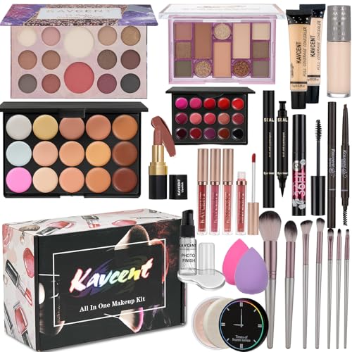 Large Makeup Kit for Women and Teens Full Face Makeup Set with Eyeshadow Palette & Accessories