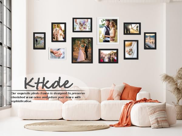 A1 Black Wall Poster Frame 3 Pack - 23.4x33 Inch Picture Frames for Photos & Art