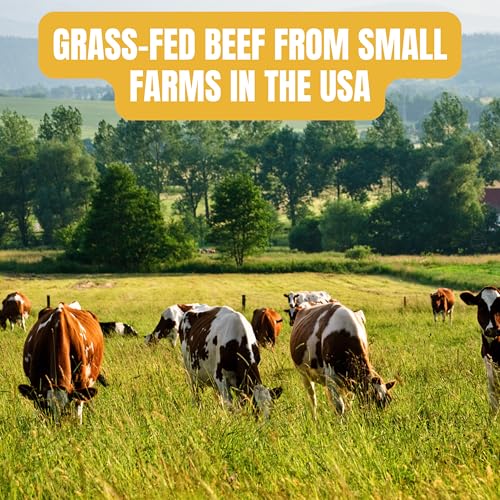 Organic Beef Tallow Balm for Skin, Unscented Grass-Fed Tallow Moisturizer, Natural Care Cream for Dry & Sensitive Skin (4 oz)