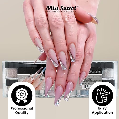 Galaxy Nail Art Powder Collection - 12 Vibrant Colors for Gel, Acrylic & Polish