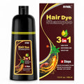 Ivnil Chestnut Brown Hair Dye Shampoo 3-in-1 for Men & Women