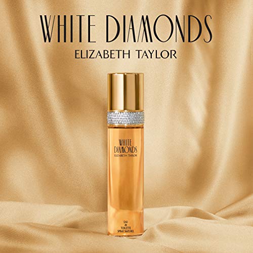 Elizabeth Taylor White Diamonds Women's Perfume & Body Powder Set - EDT Spray 3.3 Fl Oz & 2.6 Oz Powder