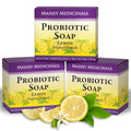 Massey¡¯s CF 100% Natural Probiotic Soap - Powerful Tea Tree and Lemon Body Soap - 4oz Lemon Scent