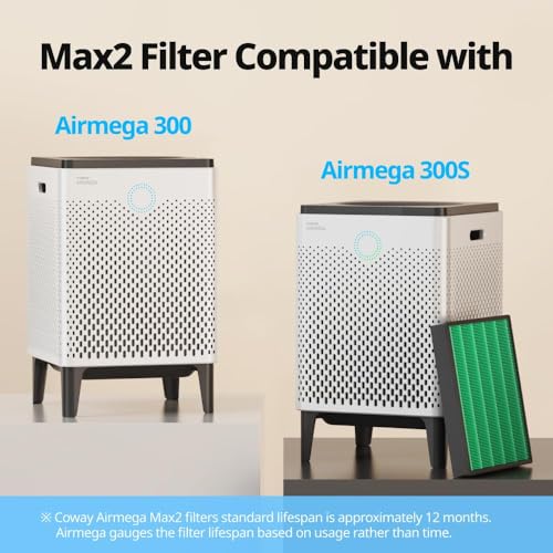 Airmega 300/300S Replacement Filter Set with HEPA and Activated Carbon - Filter