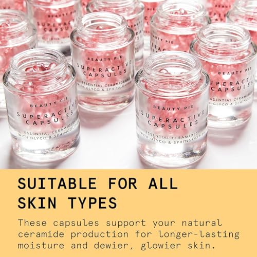 Beauty Pie Superactive Capsules Essential Ceramides + For Hydrating, Anti-Aging & A Healthy, Dewy Glow