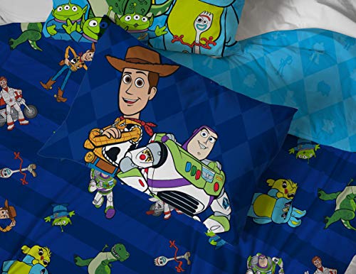 Disney Toy Story Woody Full Size Kids Comforter Set 5 Piece Bedding