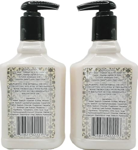 Tyler Glamorous Hands Diva Luxury Hand Wash 8oz - Pack of 2, Moisturizing & Elegant
