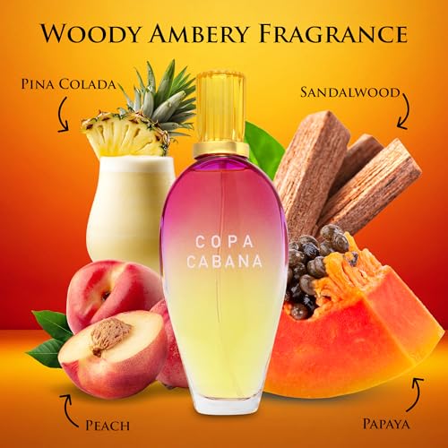 Urban Collection Copa Cabana Women's Parfum - Fruity Citrusy Woody Scent 100ml