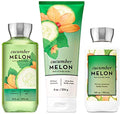 Cucumber Melon Bath & Body Gift Set with Body Cream, Shower Gel & Lotion