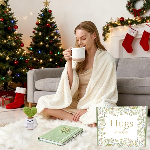 Birthday Gifts for Women,Self Care Hug Gifts Baskets,Get Well Soon Spa Package Box,After Surgery,Feel Better,Cancer,Sympathy,Thinking of You,Chemo,Cheer,Gifts for Women Grandma Her New Mom Birthday