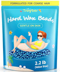 Troyber 2.2lb Hard Wax Beads for Coarse Hair Removal - Brazilian, Bikini & Body