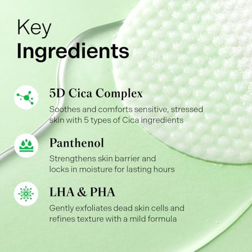 Torriden Balanceful Toner Pads with PHA & LHA for Sensitive & Oily Skin (60 Pads)