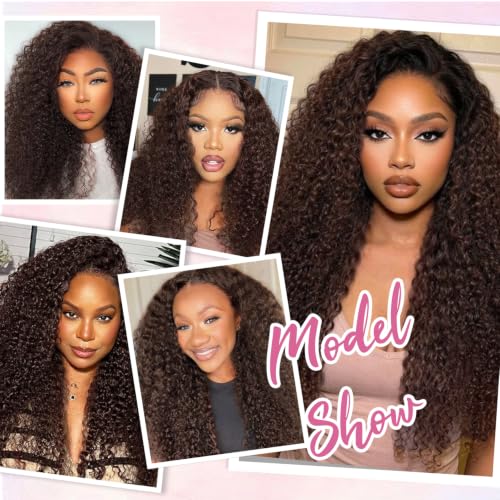 Deep Wave Crochet Human Hair 18 Inch Pre‑Looped 60g - Brown Miracle Knots 4# Variation