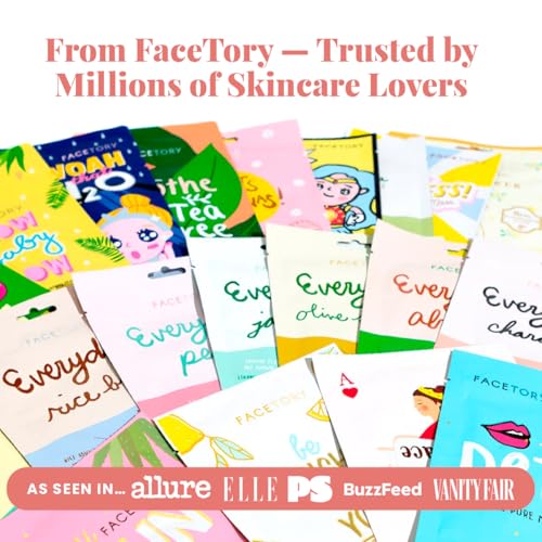 12-Pack Hydrating Korean Face Mask Set for Glowing Skin - Soothing & Nourishing
