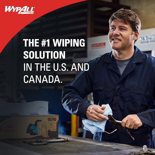 WypAll PowerClean L40 Extra Absorbent Towels 9 x 90 Sheets, Industrial Wipes