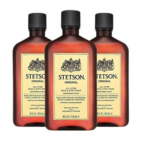 Men's All Over Hair and Body Wash - Original Scent - 16 oz, 3 Pack - Rugged Grooming