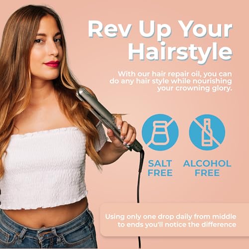 Chia Oil Hair Treatment - Hydrating Nourishing Repair Oil 2 Fl Oz - LATINOIL