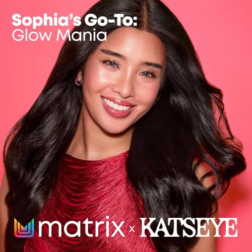 Matrix Glow Mania Mini Hair Care Kit 6.8 Fl Oz for Dull & Color-Treated Hair
