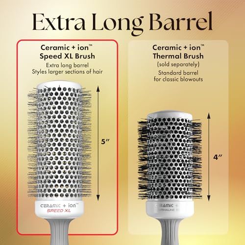 Olivia Garden Ceramic Ion Speed XL Thermal Hair Brush - 2 1/8
