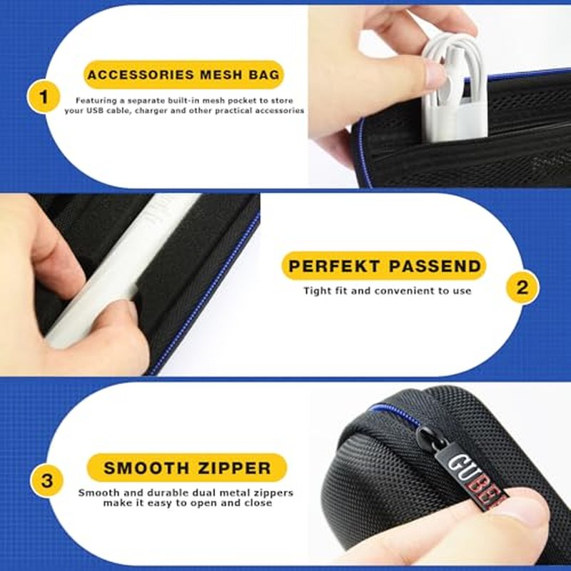 GUBEE Hard Travel Case Bag for Philips Norelco OneBlade Intimate Razor Trimmer Shaver Model QP1924
