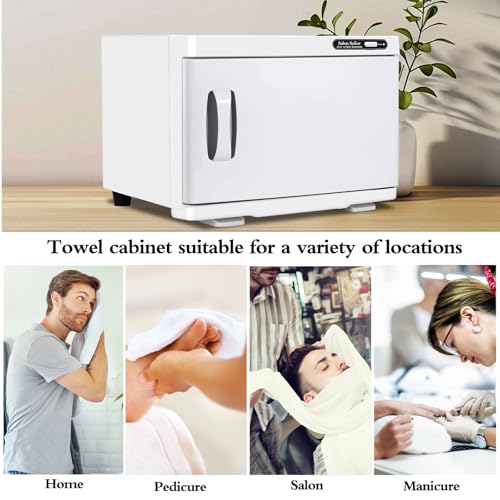 Salon Señor Small White Towel Warmer for Spa & Salon Use