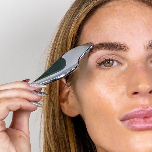 Borboleta Stainless Steel Gua Sha Facial Massage Tool for Lymphatic Drainage & Face Sculpting